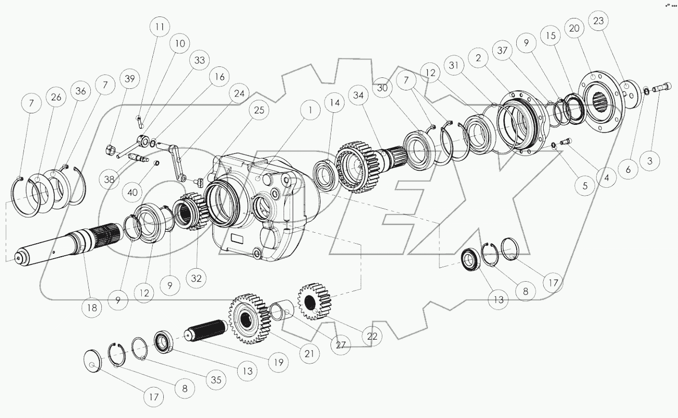  Редуктор (S8296048001)
