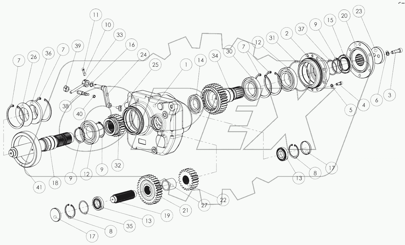  Редуктор (S8296048002)