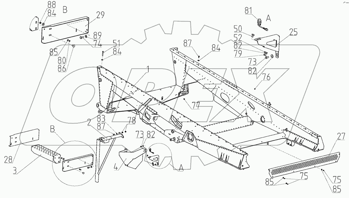 Рама (161.11.02.000Ф)