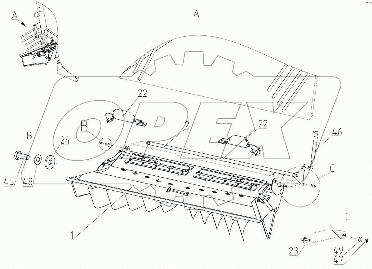 Разбрасыватель (161.14.03.000Ф)