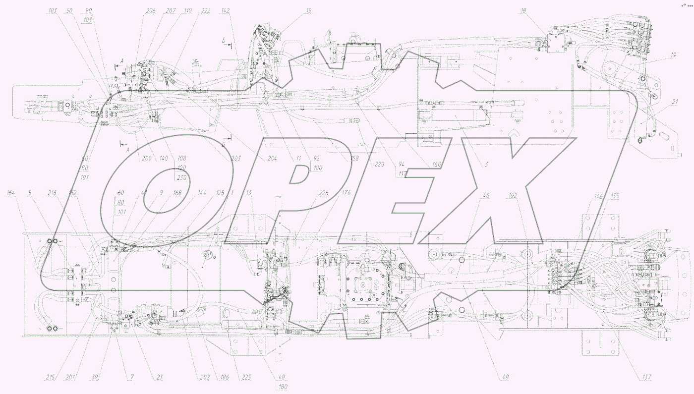  Гидросистема (2375.46.00.000-03)