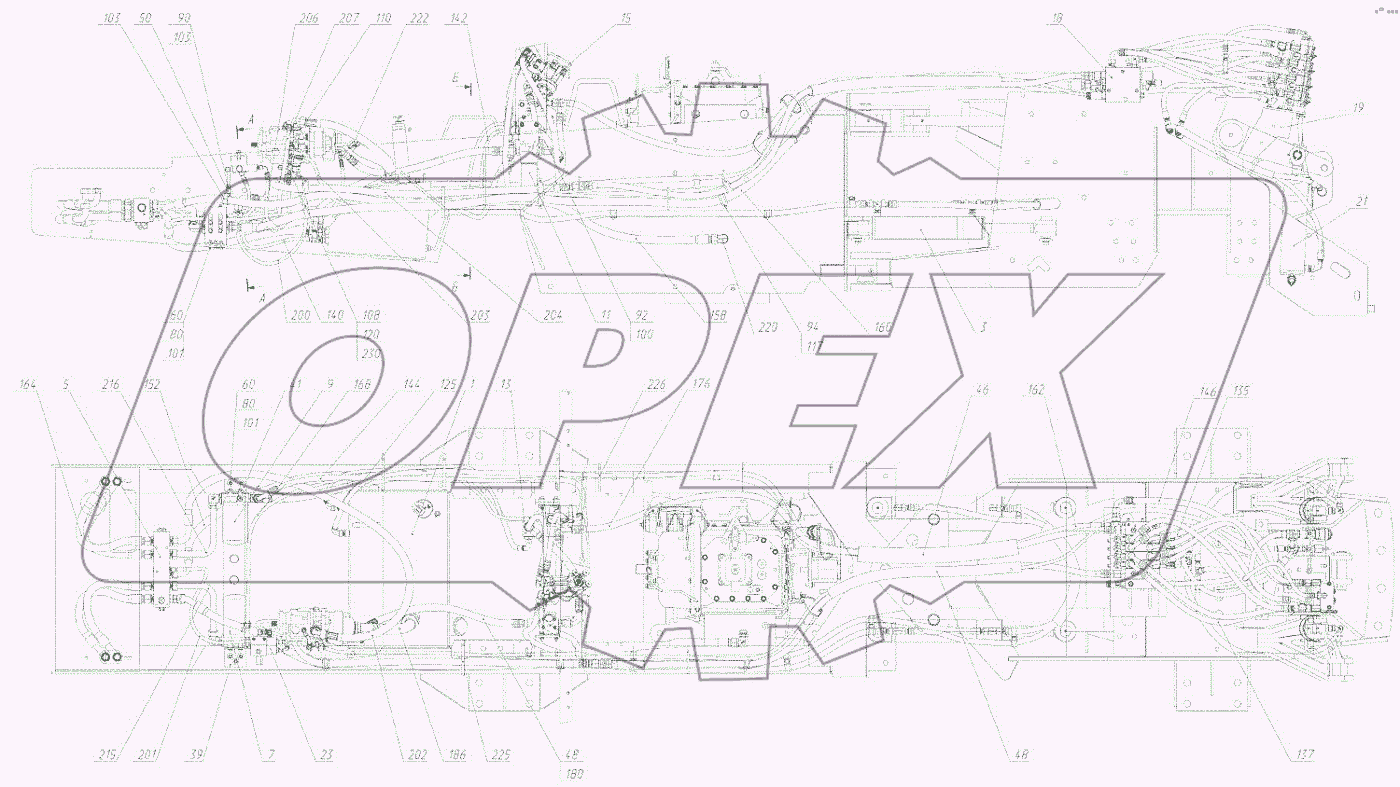  Гидросистема (2375.46.00.000-05)
