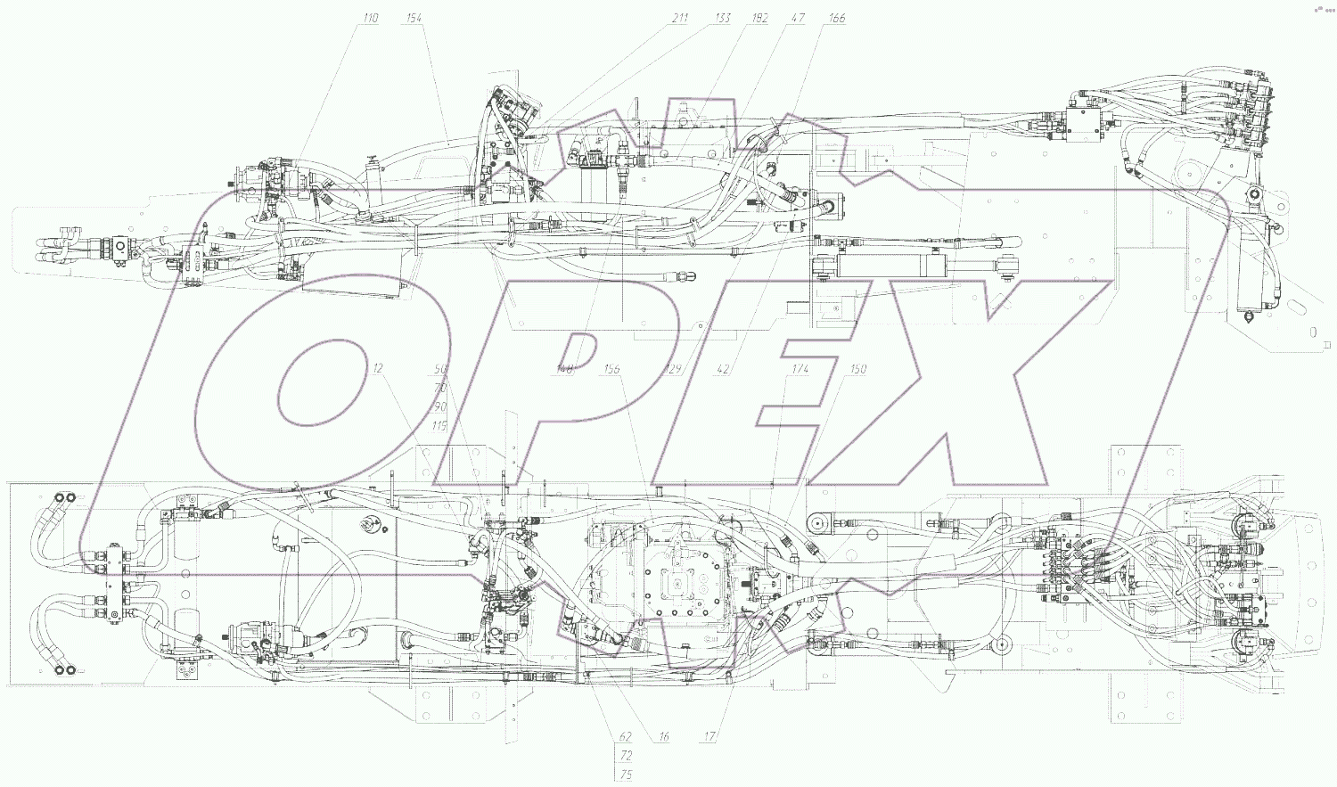  Гидросистема (2375.46.00.000-05)
