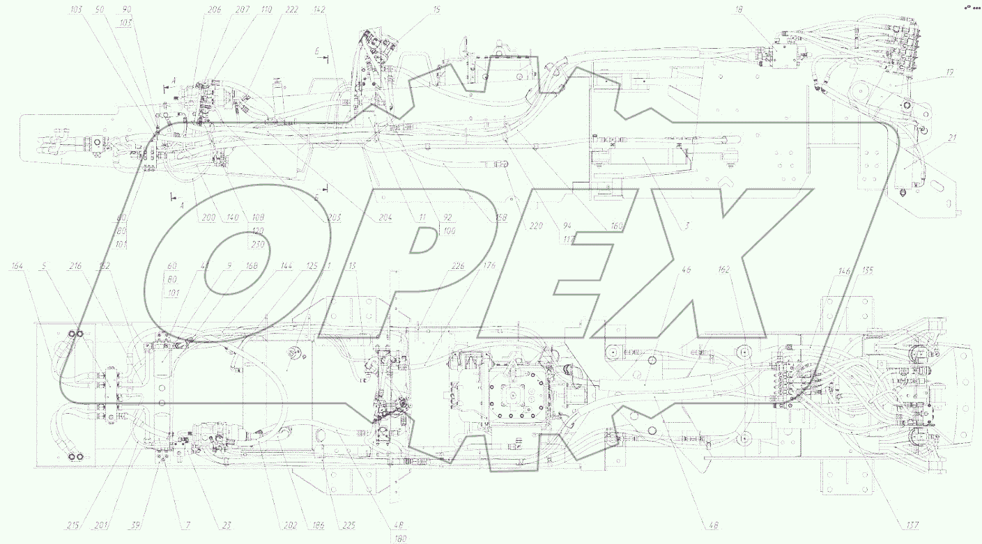 Гидросистема (2375.46.00.000-06)