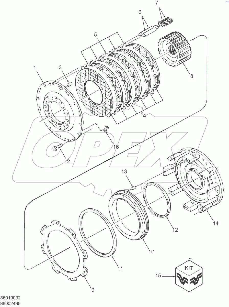  Главная муфта сцепления (2375.07.018)