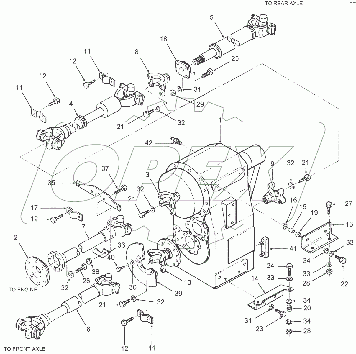  Приводы механической трансмиссии (2375.07.005)