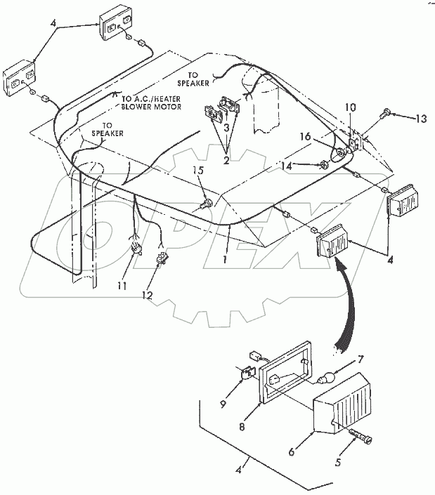  Электрооборудование крыши (2375.03.004)