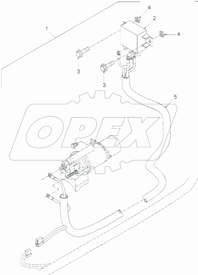  Комплект реле стартера (2375.03.013)