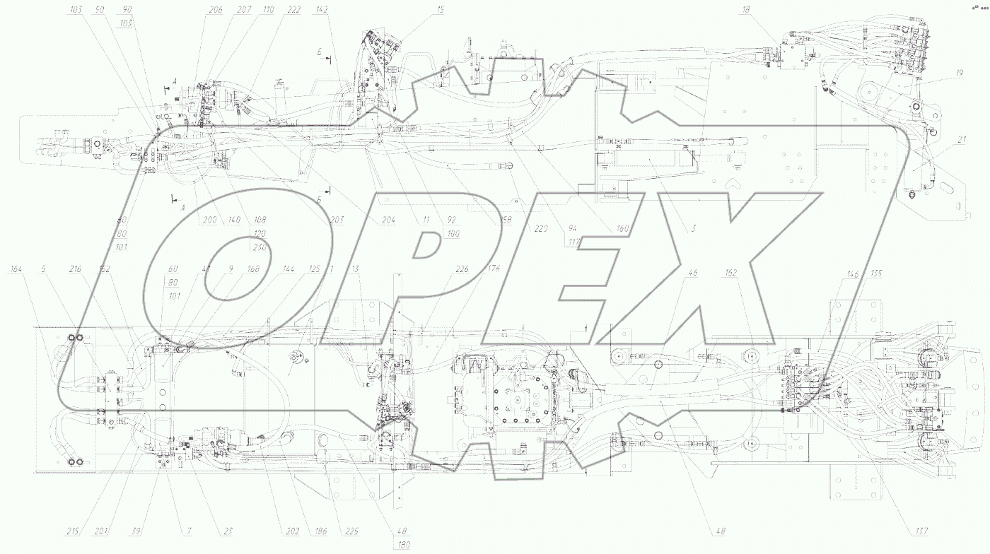  Гидросистема (2375.46.00.000-01)