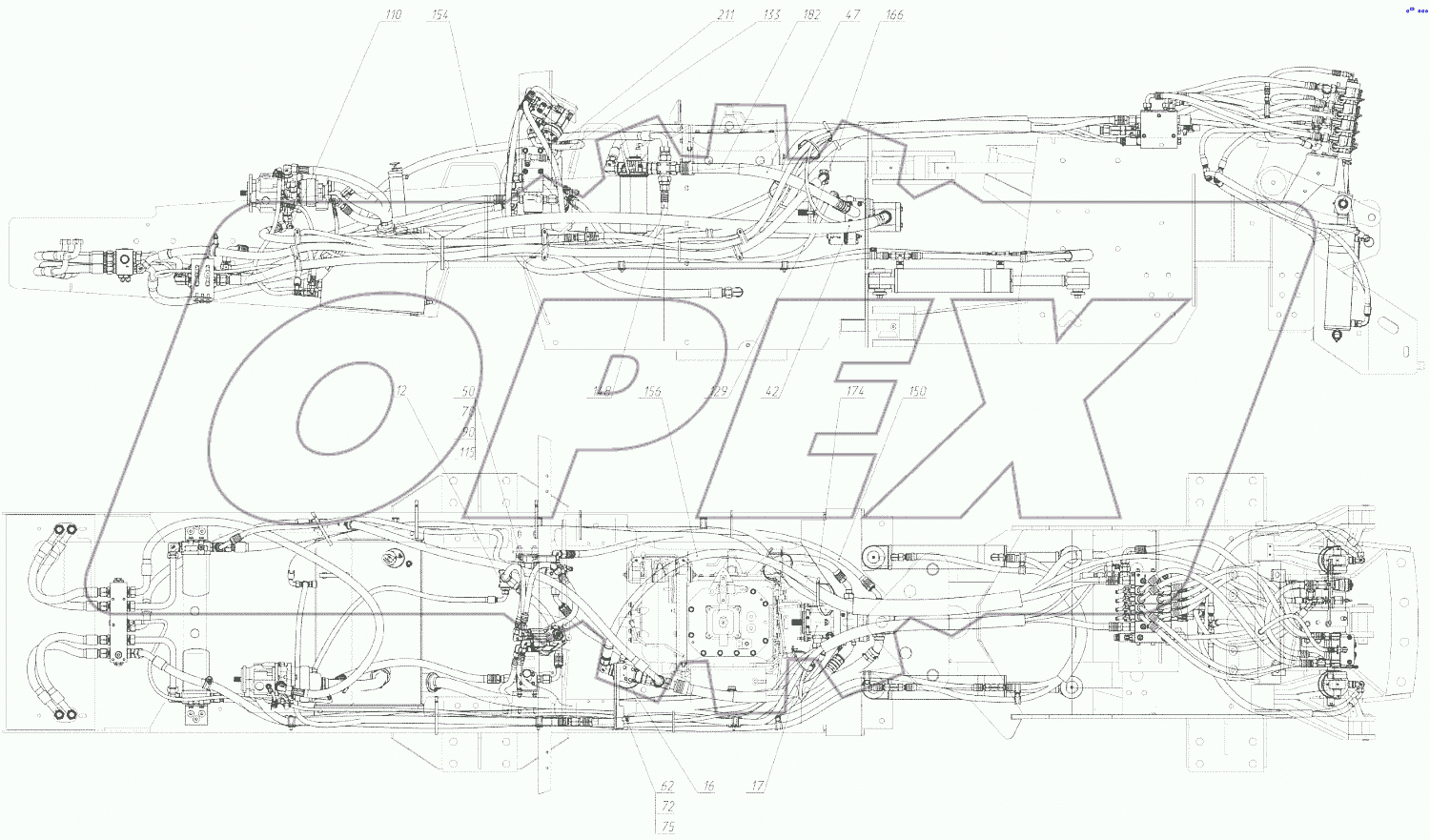  Гидросистема (2375.46.00.000-01)