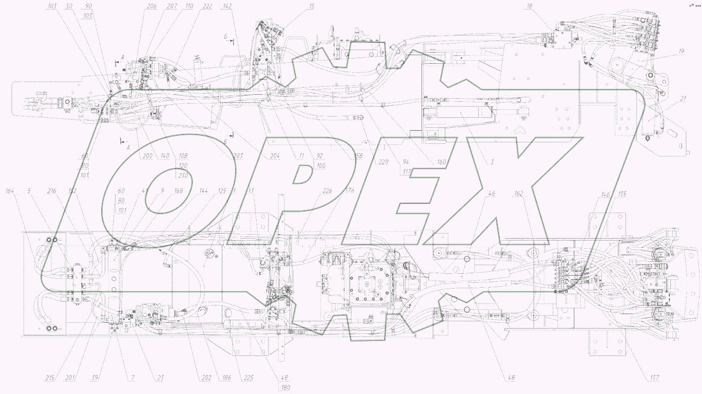  Гидросистема (2375.46.00.000-02)