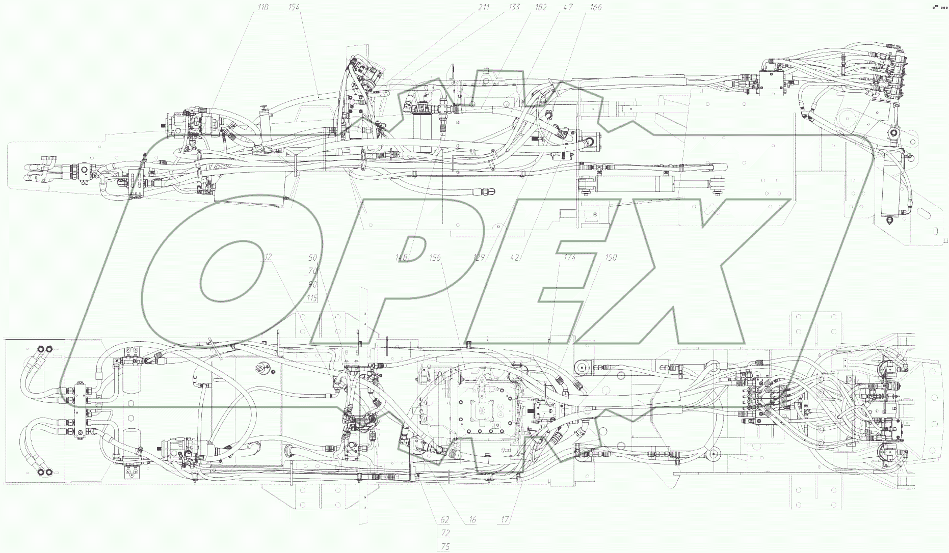  Гидросистема (2375.46.00.000-02)