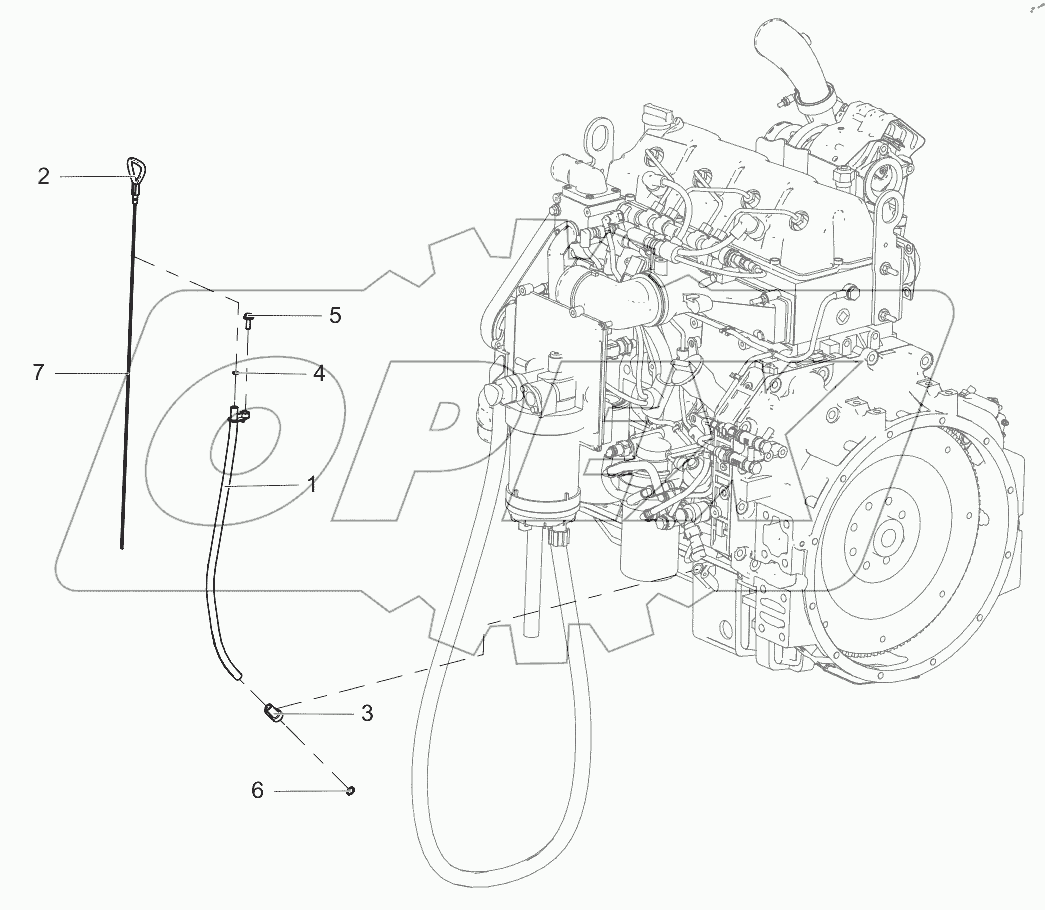  160102020019A330 GAUGE, OIL LEVEL