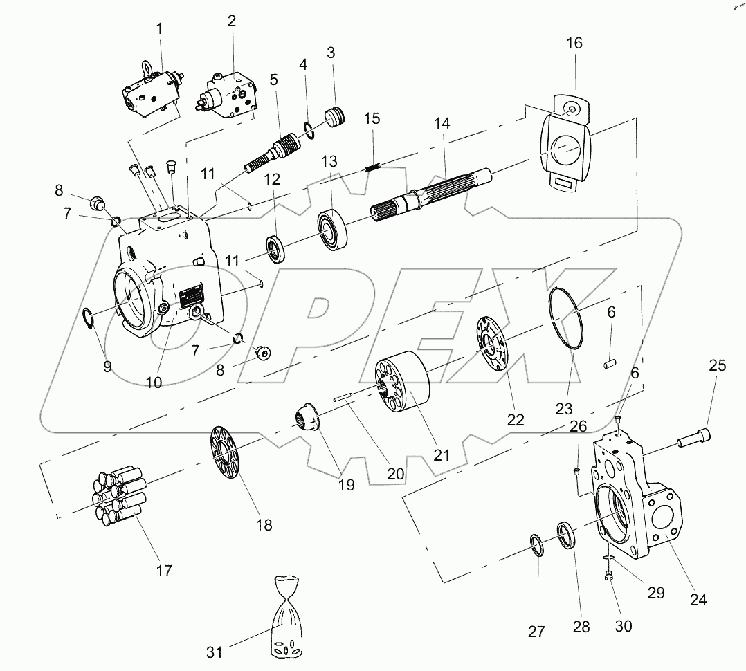  60313725 PLUNGER PUMP