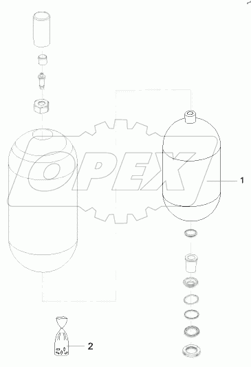  B229900003708 Accumulator