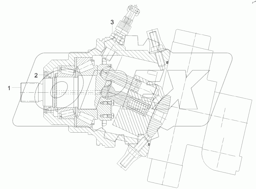  В220501000123 Motor, plunger