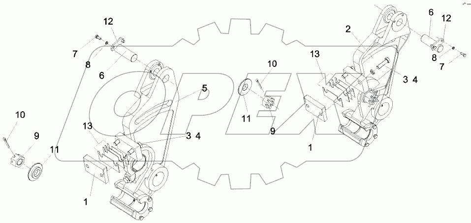  A810312020001 Hydraulic angle regulator