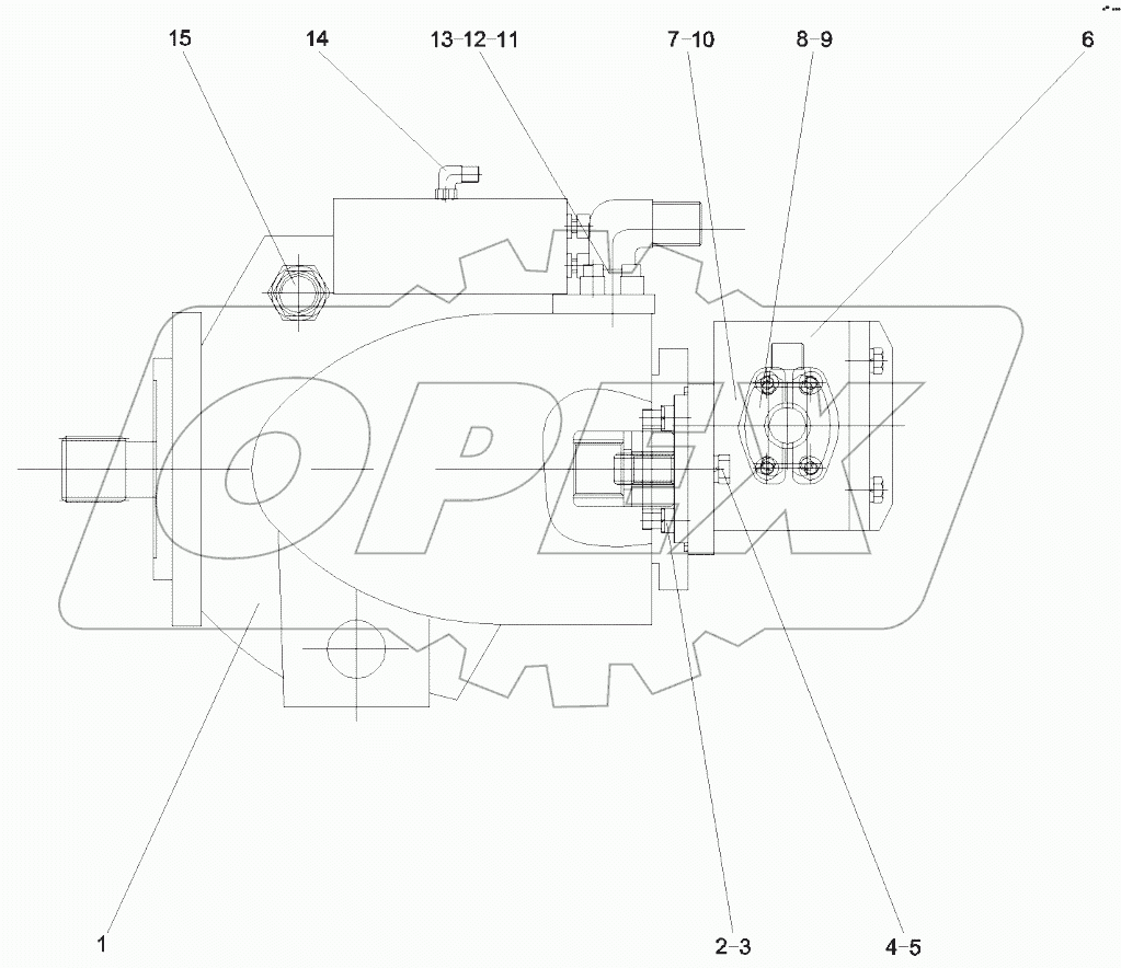  10180367 Oil pump assy