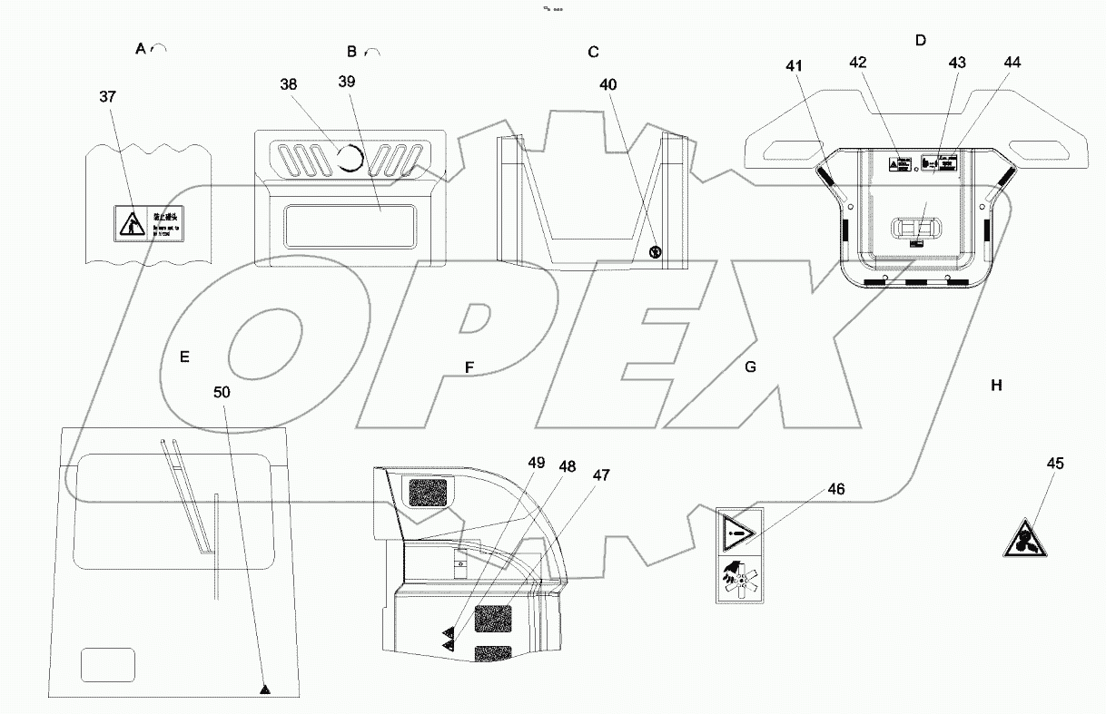 10117173 Nameplate assembly RSC45M.7