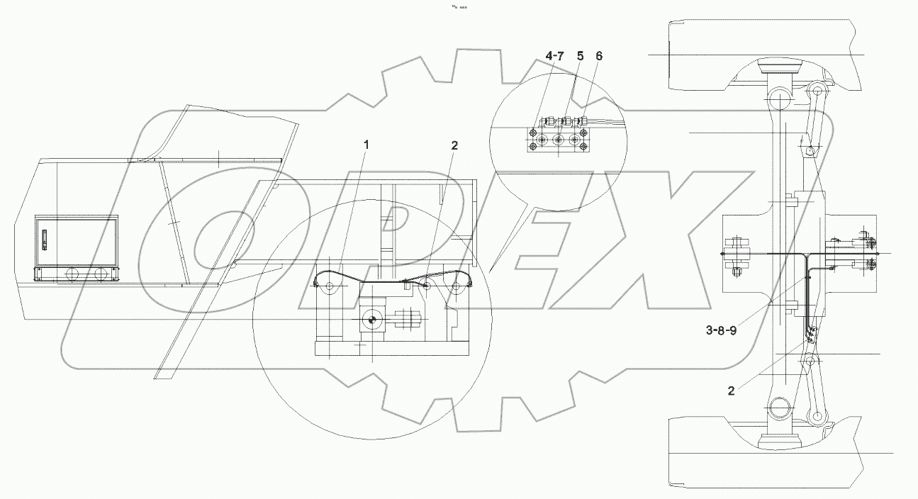  10971943 Steering axle lubrication system RSC45C.9.3