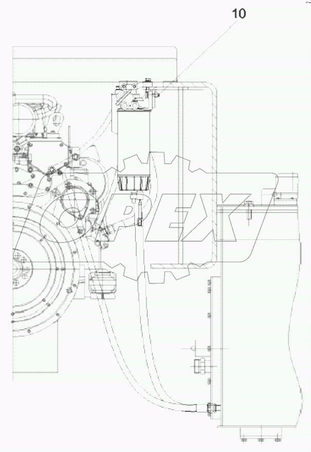  10267802 Fuel circuit
