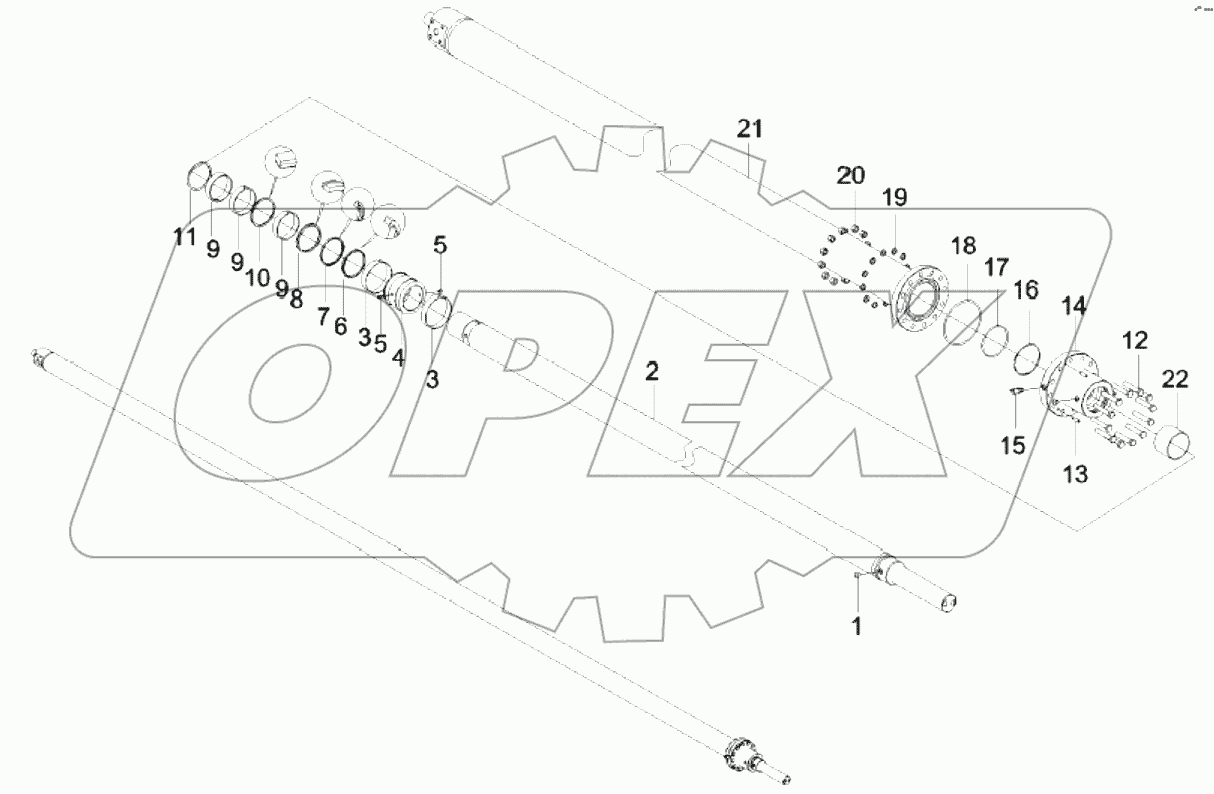  12112538 Cylinder, lifting