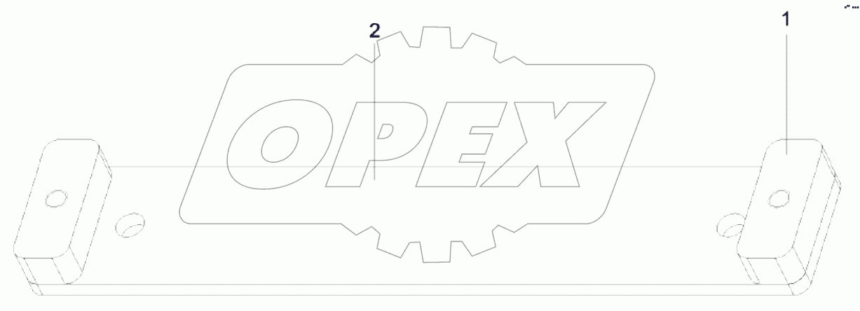  12153581 Plate, mounting, seat