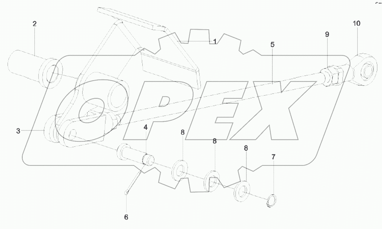  10992424 Mechanism, indicator, twist lock