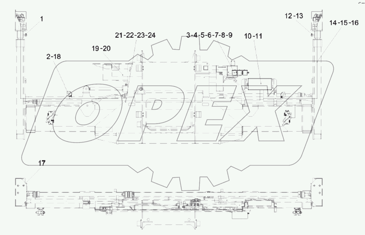  A810201056410 System, electrical, rudder