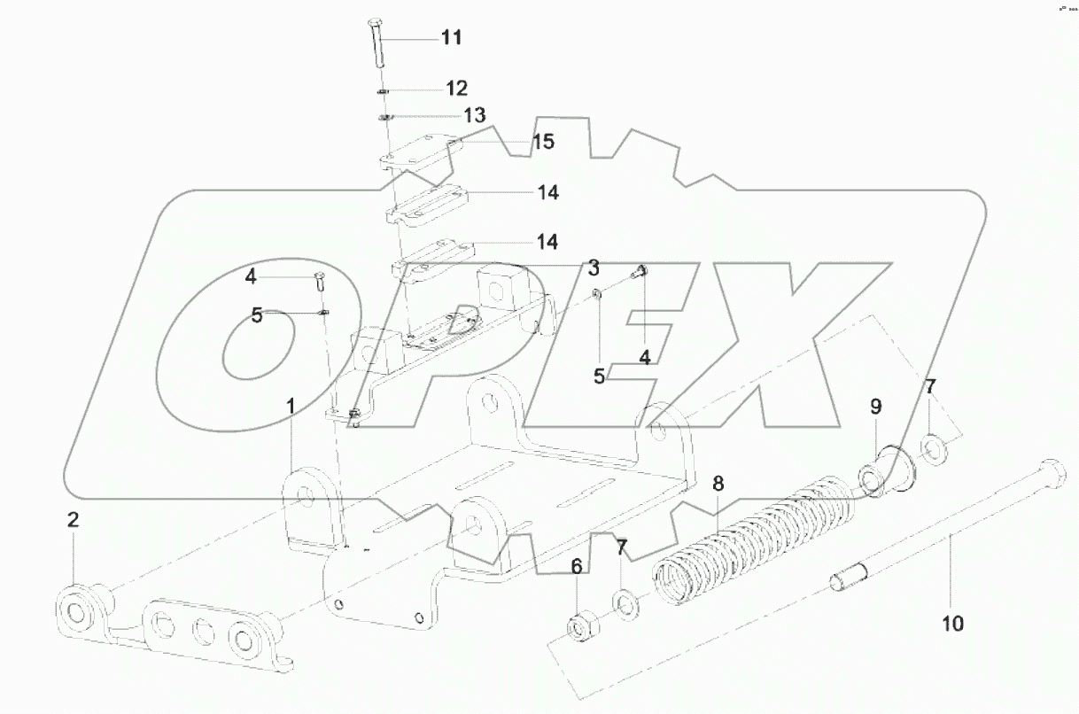  10125965 Mechanism, buffer