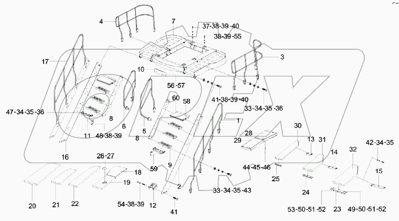  11171394 Handrail and platform