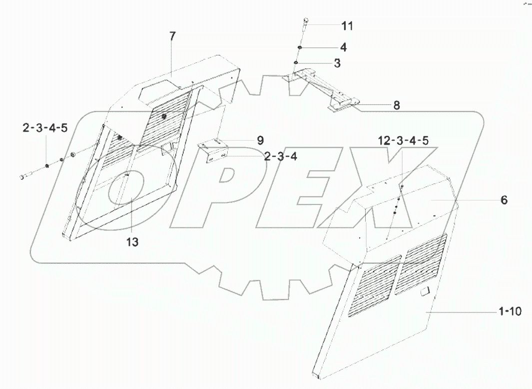  10122538 Cover pieces
