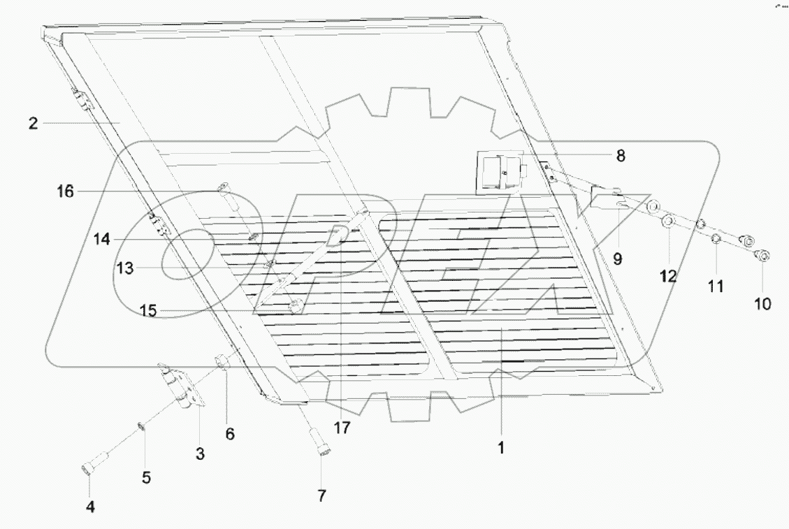  11111562 Side door, left