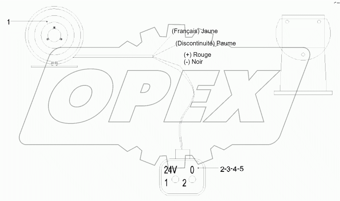  12912580 Klaxon, polyphonique