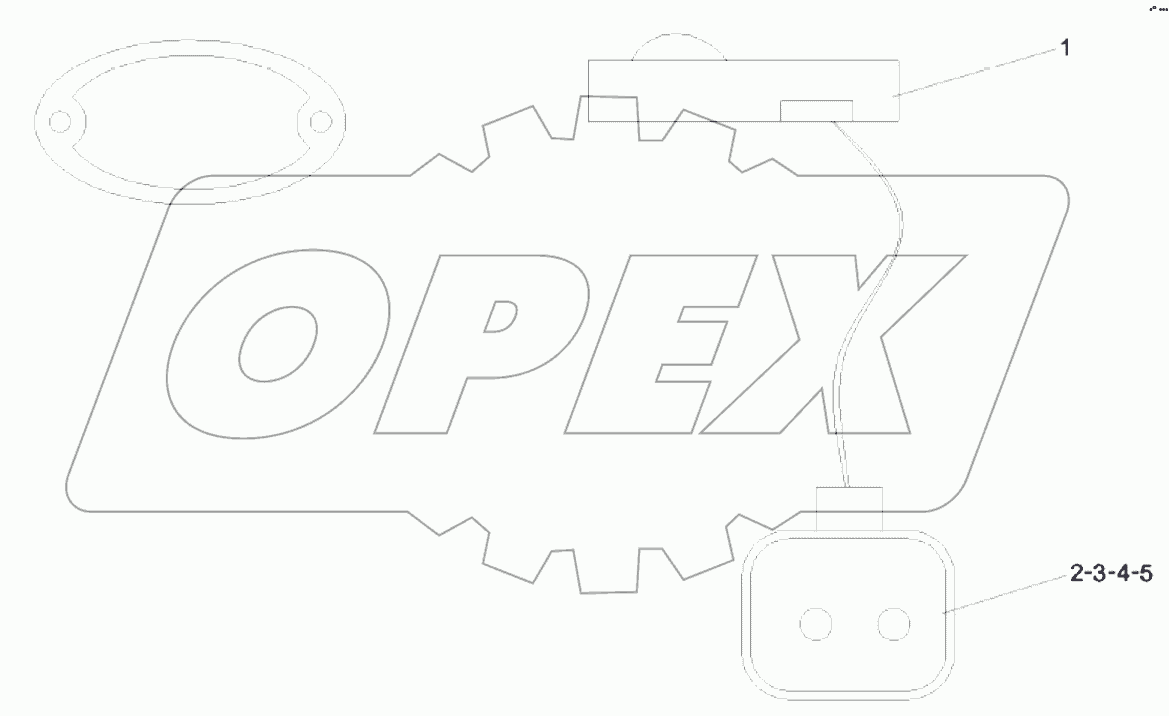  12901990 Light, marker, side, LED