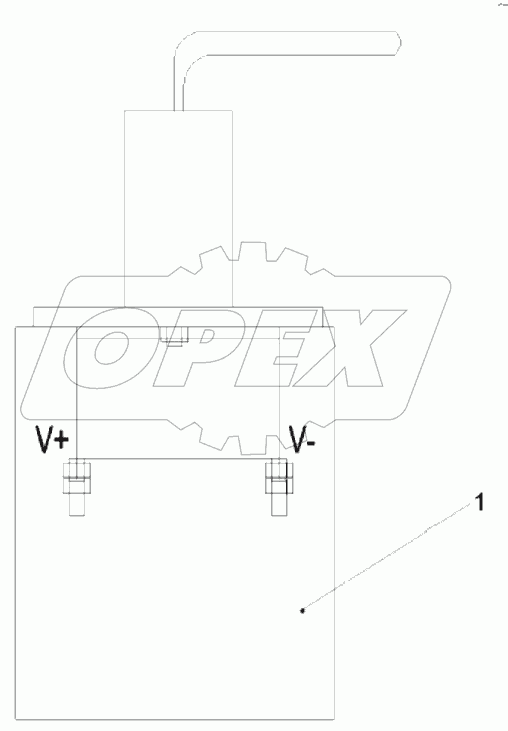  12934766 Interrupteur, alimentation