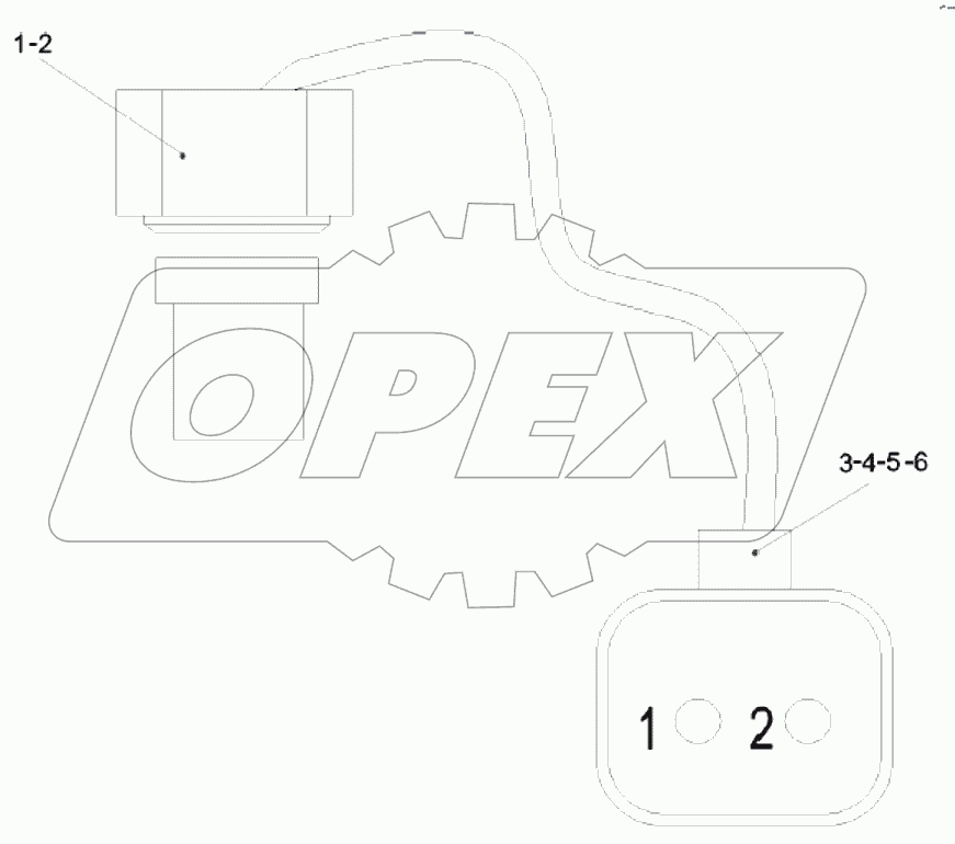  12912717 Sensor, temperature