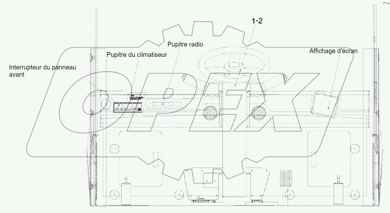  12930696 Steering gear