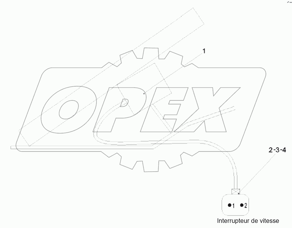  12916526 Switch, pedal