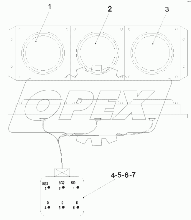  12934357 LED indicator light MRSTY33341