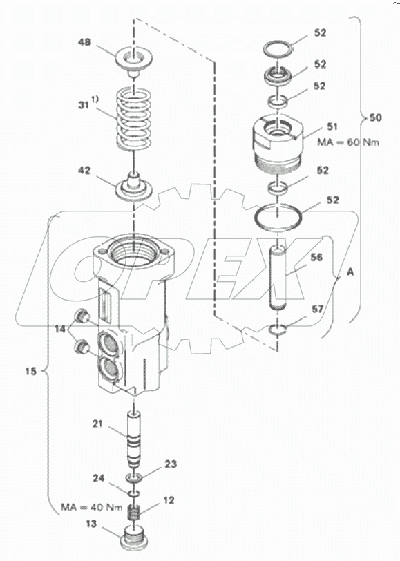  B220401001141 Valve, brake