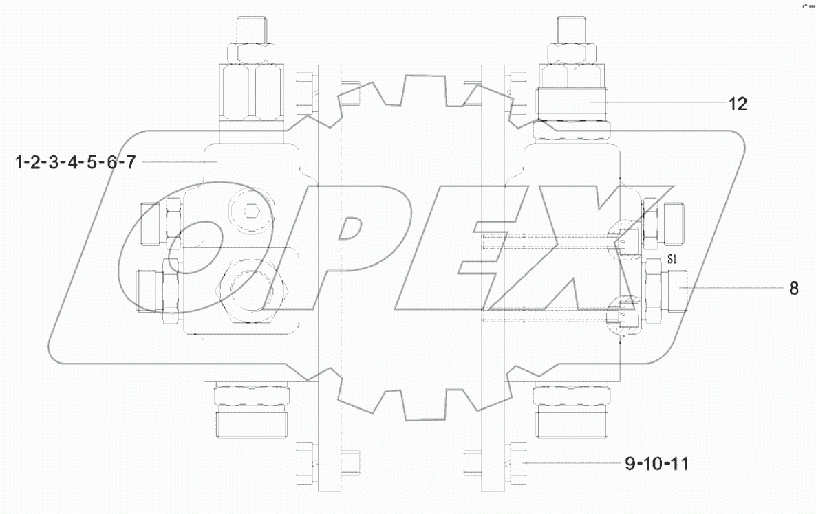  10049698 Group, pre-fill valve