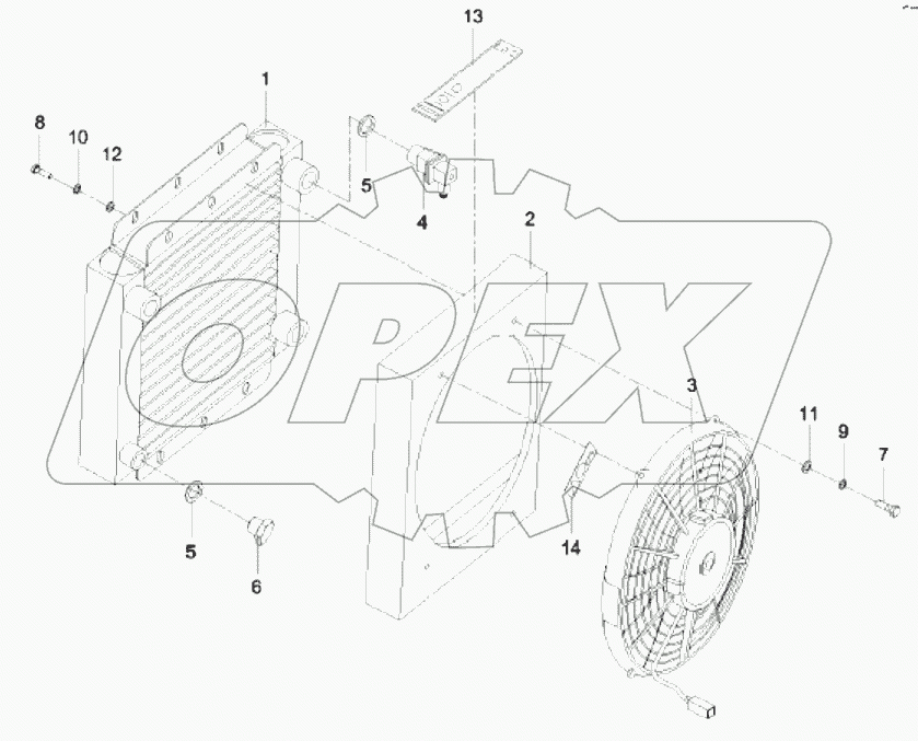  B229900001996 Radiator