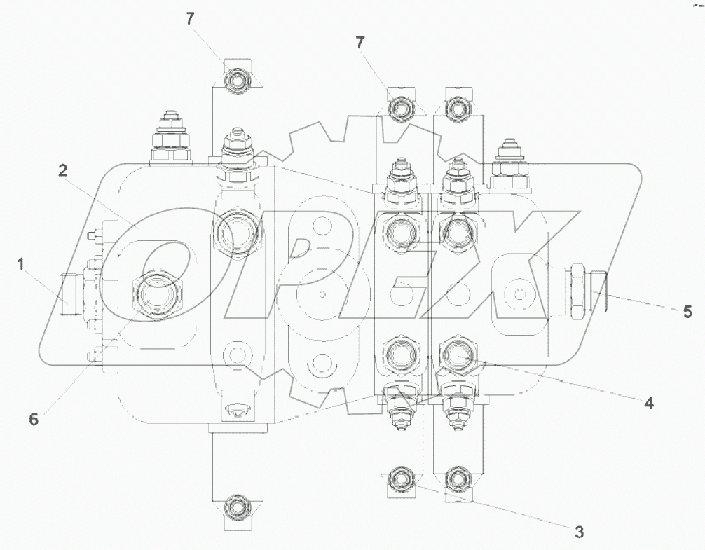 10049261 Group, multi-way valve