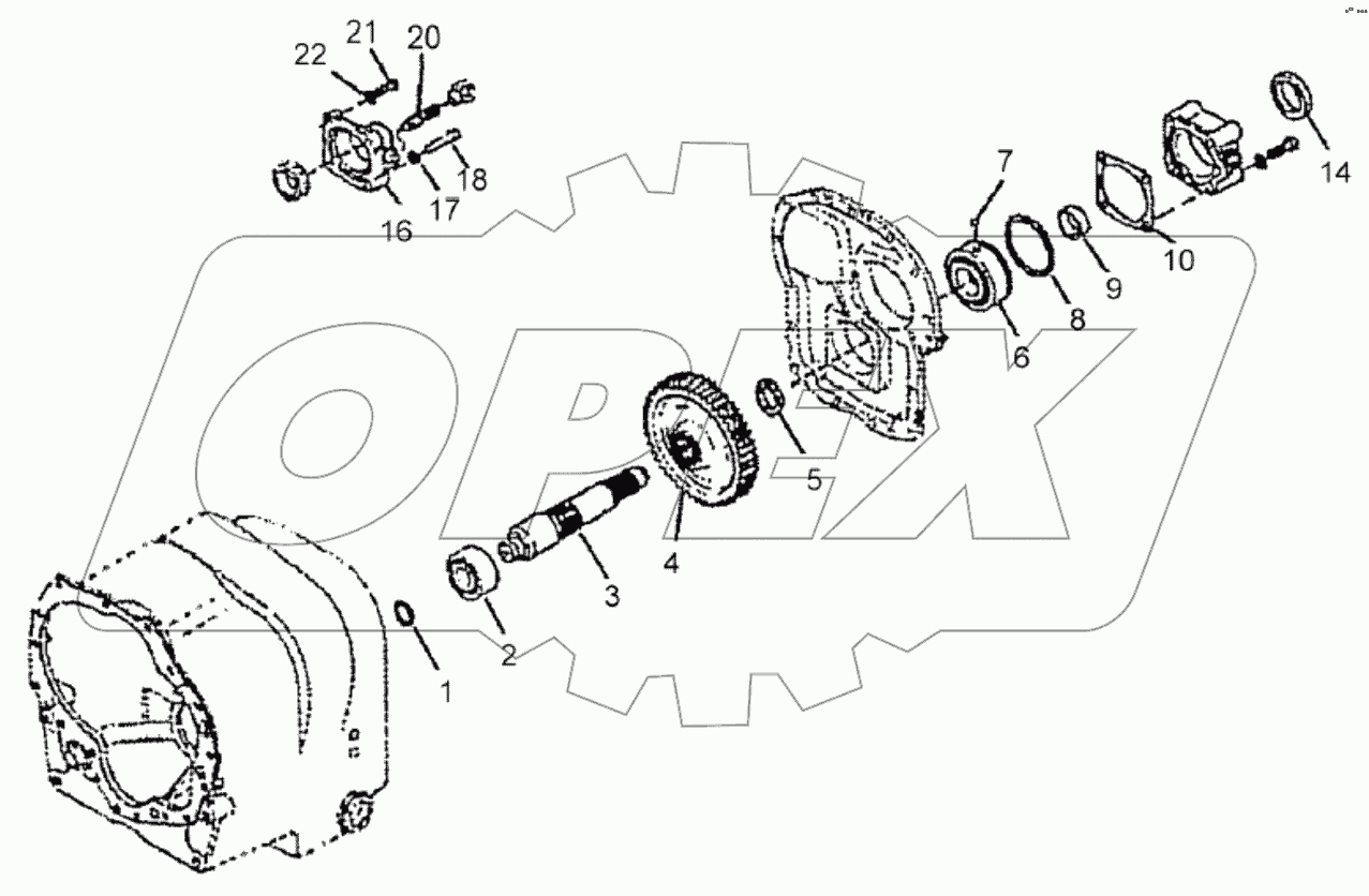  60135360 Output Shaft