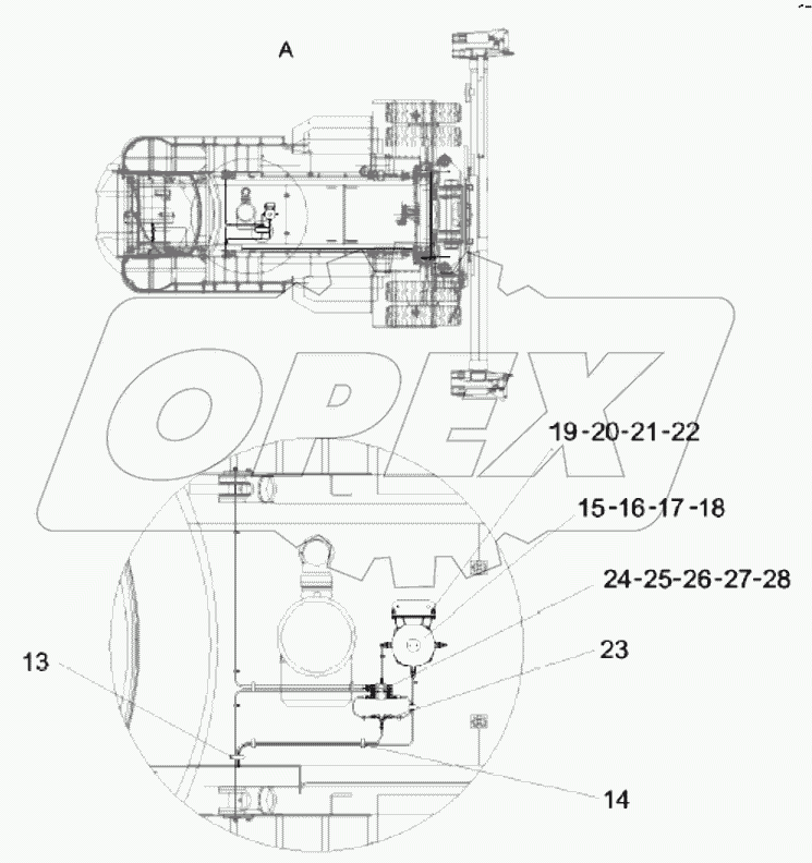  12913519 System, lubrication, central, automatic