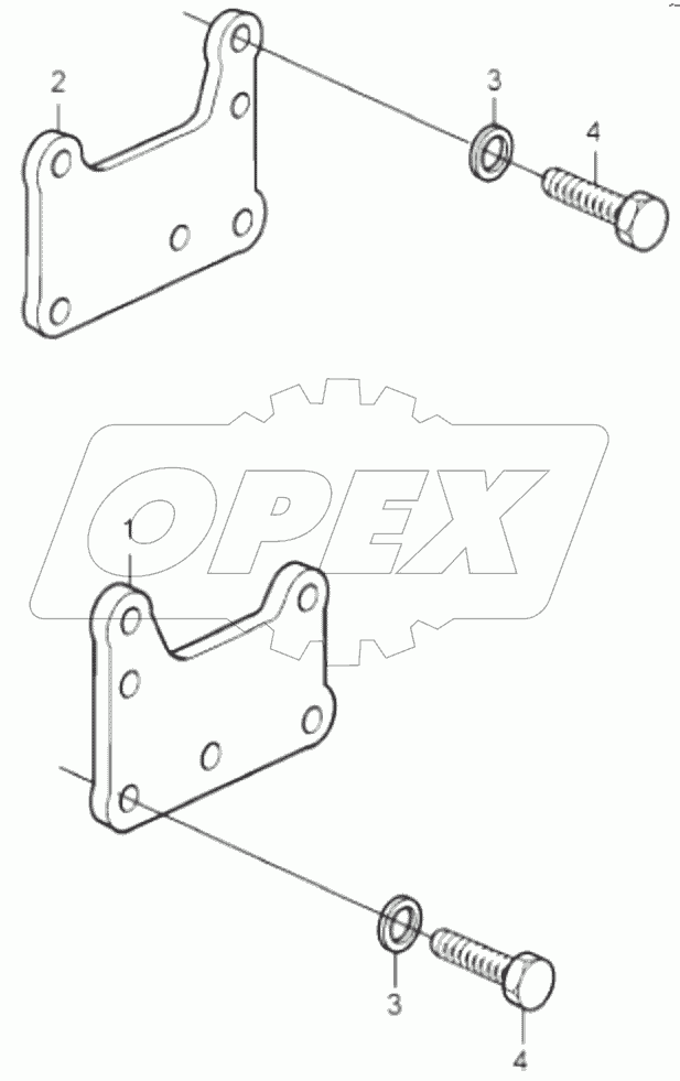  60138619 Supports de moteur avant