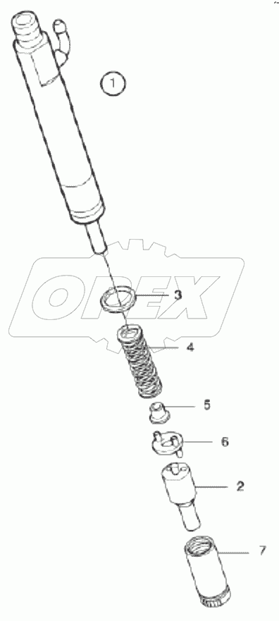  60140459 Components, fuel injector