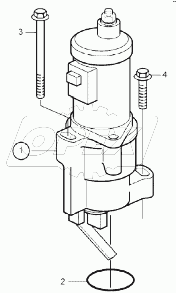  60138917 Clutch, solenoid, acceleration/deceleration, for driving