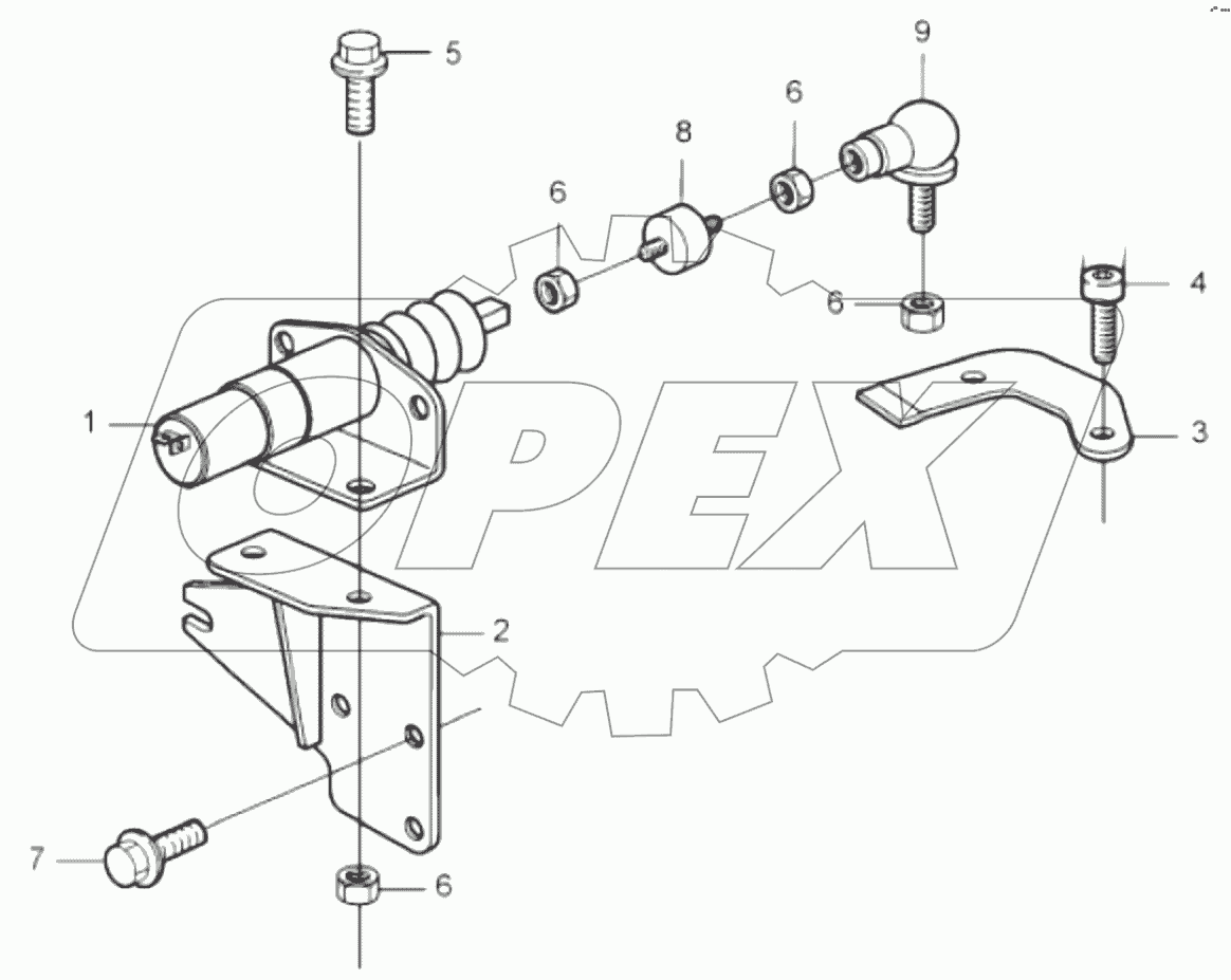  60138918 Clutch, solenoid, acceleration/deceleration, for stopping